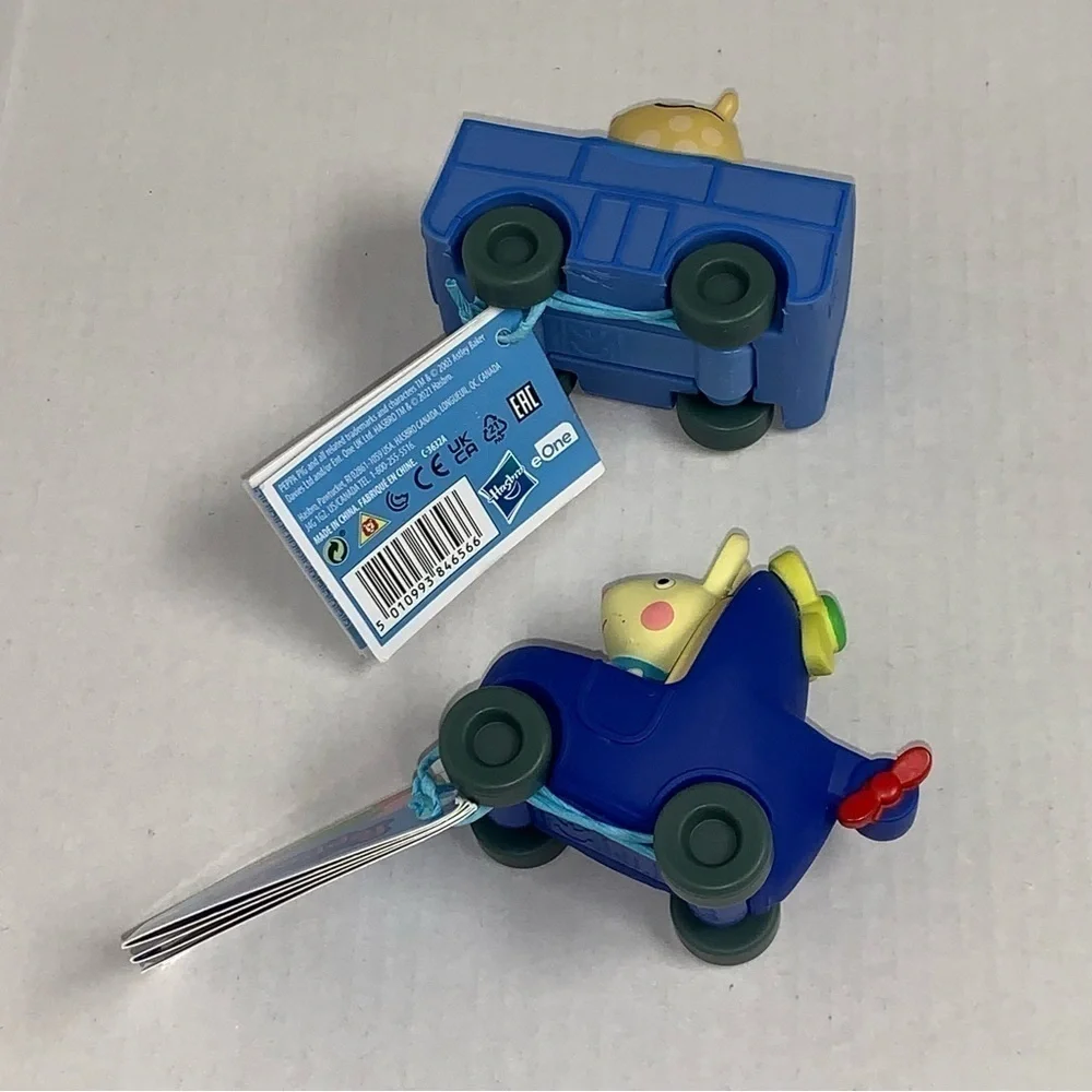 Peppa Pig Adventures Little Buggy 2 Vehicles Pedro Pony Rebecca Rabbit NEW NWT